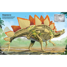 Samolepková knížka Poskládej si - Dinosauři