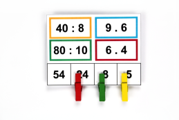 1.-5.ročník Matematika Násobení a dělení s kolíčky 2