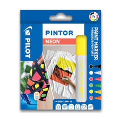Pilot Pintor M Neon sada popisovačů 6 barev