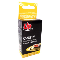 Inkoustová cartridge UPrint CLI-521Y žlutá