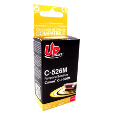 Inkoustové cartridge UPrint CLI-526M červená