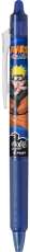 Gumovací roller Pilot FriXion Clicker 07 Naruto R modrý