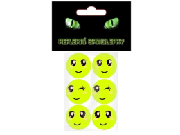 Samolepky reflexní 6ks