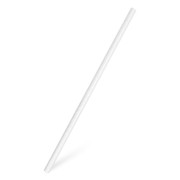 Bio papírové brčko Jumbo 15cm 100ks