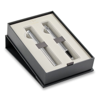 Sada plnicí pero a kuličkové pero Parker IM Essential Stainless Steel CT