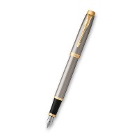 Plnicí pero Parker IM Brushed Metal GT F
