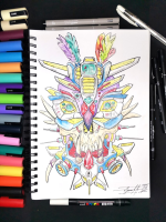 Sada popisovačů POSCA PC-3M Uni základní barvy