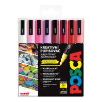 Sada popisovačů POSCA PC-3M Uni Love