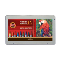 Akvarelové pastelky KOH-I-NOOR 8782 Mondeluz 12ks