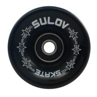 Kolečka Penny board BLACK TRANSPARENT 60 x 45mm 85A, sada 4ks, s ložisky