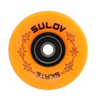 Kolečka Penny board MAT ORANGE 60 x 45mm 85A, sada 4ks, s ložisky