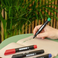 Permanentní popisovač Kores K-Marker Eco 4ks