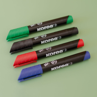 Permanentní popisovač Kores K-Marker Eco 4ks