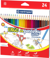 Trojhranné pastelky Centropen 24ks