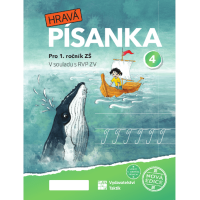 1.ročník Český jazyk Hravá písanka 4.díl Nová edice verze s menším písmem