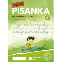 2.ročník Český jazyk Hravá písanka 2.díl Nová edice