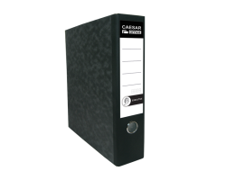 Pákový pořadač A4 75(80)mm Caesar Office Executive mramor černý