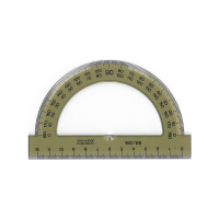 Úhloměry KOH-I-NOOR 180°/125mm hnědý