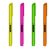 Zvýrazňovače Kores High Liner 4ks