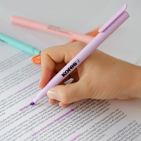 Zvýrazňovače Kores High Liner Pastel 6ks