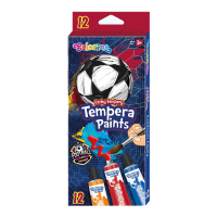 Temperové barvy Colorino Fotbal 12ks