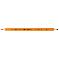 Kancelářská tužka KOH-I-NOOR 3433 červeno-modrá