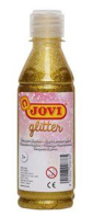 Temperová barva JOVI 250ml glittrová zlatá