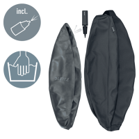 Gymnastický míč na sezení Leitz Ergo se závažím tmavě šedý 75cm