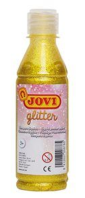 Temperová barva JOVI 250ml glittrová žlutá