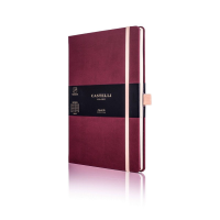 Zápisník Castelli Milano Black Cherry