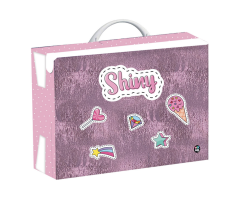 Kufřík A4 hranatý Oxy Go Shiny