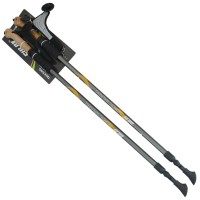 Trekingové hole SULOV® NORDIC WALKING, 2-dilné, pár, oranžová