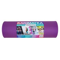 Karimatka 190x61x1,4 cm - dvouvrstvá PE, mix barev
