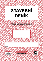 Stavební deník A4 NCR