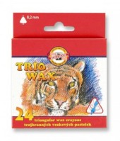Voskovky KOH-I-NOOR TRIO WAX 24ks