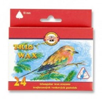 Voskovky KOH-I-NOOR TRIO WAX 24ks
