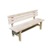 Lavička dřevěná masiv TOHOS®, 160 x 48