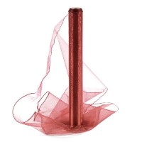 Organza 9,14m hnědá