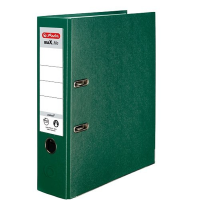 Pákový pořadač A4 80mm PP Herlitz MaX.Fi zelený