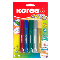Glitrové lepidlo KORES 5ks