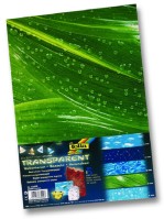 Papír na scrapbooking A4 115g/m2 5ks Transparent