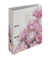Pákový pořadač A4 70mm lamino Romantic magnolie