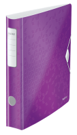Pákový pořadač A4 52mm PP Leitz 180° WOW purpurový