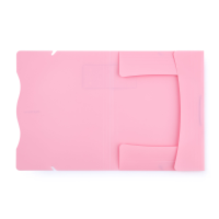 Mapa 253 PP box PASTELINi s gumou růžová