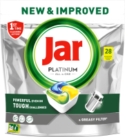 Jar kapsle do myčky Platinum All in One Lemon 28ks