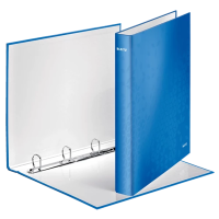 4kroužkový pořadač A4 40mm Leitz WOW metalický modrý