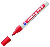 Lakový popisovač Edding 750 červený