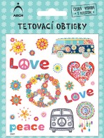 Tetovací obtisky Hipíci