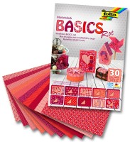 Papír na scrapbooking v bloku A4 80-270g/m2 30ls Basics
