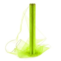 Organza 9,14m zelená